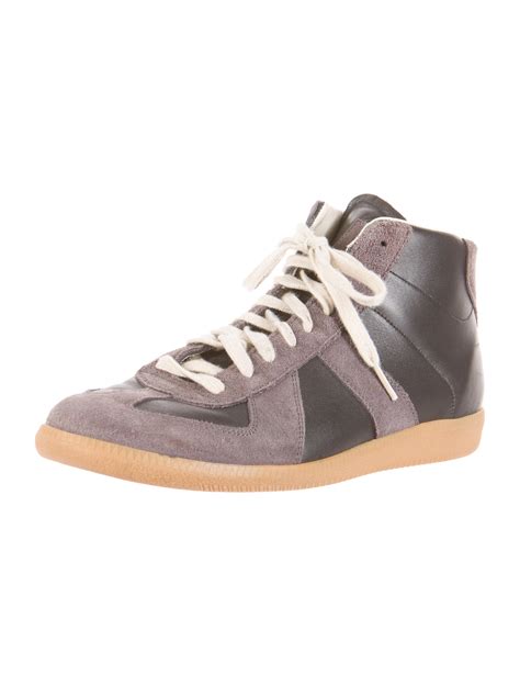 sneakers margiela|margiela high top sneakers.